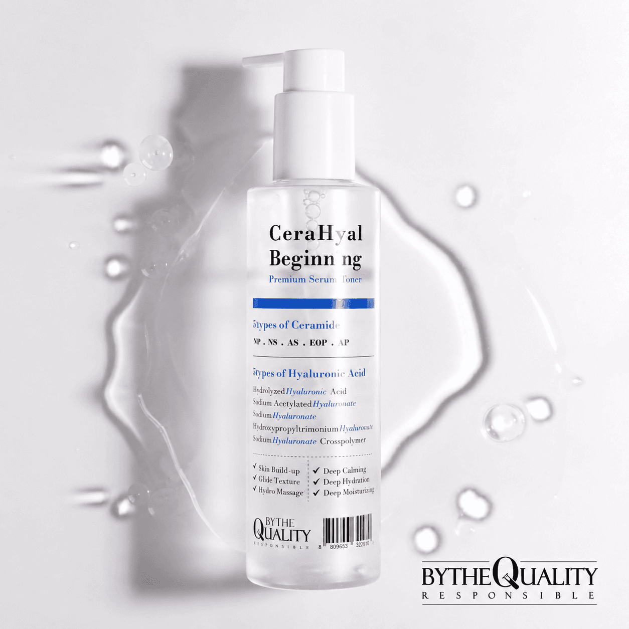 BY THE QUALITY Cerahyal Premium Serum Toner 5
